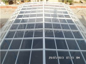 Building skylight _نورگیر ساختمان دیوان محاسبات استان خوزستان (اهواز)