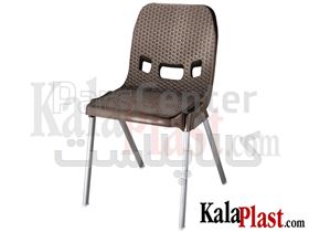صندلی بدون دسته طرح حصیری با پایه آلومینیومی کد 881