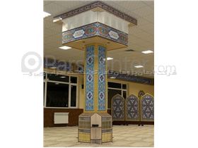 تزینات ستون مسجد