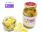 کیمچی سفید باهار بدون فلفل با کاهو چینی - اسنپ ترشی (400گرم)