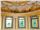 شیشه تزیینی و دکوراتیو تیفانی ( استیندگلس )با طراحی و رنگ آمیزی کلیسایی برای پنجره های نورگیر گنبد در پنت هاوس سوپر لوکس رمارزیدنس Roma Residence