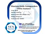 Titanium Oxide Nanopowders (TiO2, Anatase, 99.9%, 30-50 nm)