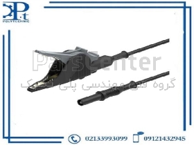 پراب با فیش محافظ‌دار 4mm مدل 150-2317\5066 Electro PJP گیره سوسماری جریان 36A طول 150cm