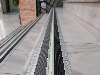 ترمز پله آلومینیومی دوبل تخت رویه PVC کد S3
