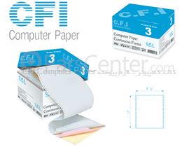 کاغذ کامپیوتر هشتاد ستونه سه نسخه کاربن لس سی اف آی