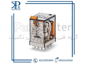 رله فیندر Finder 55.34.8.060.0054 بوبین 60VAC چهار کنتاکت 7A LED دار