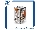 رله فیندر Finder 55.34.8.060.0054 بوبین 60VAC چهار کنتاکت 7A LED دار