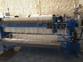 فیلتر پرس صنعتی با تخلیه لجن آسان و سریع
