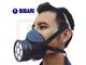 ماسک ایمنی نیم صورت تک فیلتر Bibari مدل sk10