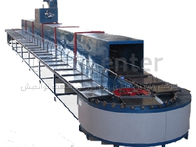 میز کانوایری تزریق زیره پی یو/ پلی یورتان