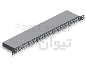 پچ پنل Cat6 UTP نیم یونیت 24پورت برندرکس