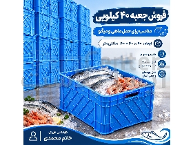 سبد حمل ماهی و میگو