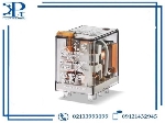 رله فیندر 553280240054 دو کنتاکت 24VAC 10A فیندر 8 پایه