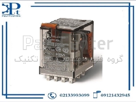 رله شیشه ای 563282300040 8 پایه 2 کنتاکت 230 ولت AC فیندر کد 5632