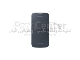 Samsung Galaxy S4 Flip Cover Black فلیپ کاور مشکی گلکسی اس 4 سامسونگ
