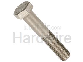 M12 stainless steel hex bolt