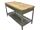 میز کار چوبی یا پلی اتیلن(تفلونی) و میز سندان ساطوری