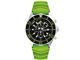 ساعت مچی کرونوگراف 300 متری غواصی سبز - بند لاستیکی سبز CB-C300-G-KBG