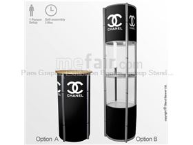 Product Display Tower - Portable Exhibition Case