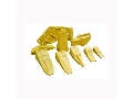 Komatsu Tooth and adaptor ناخن و کلنگ بیل کوماتسو