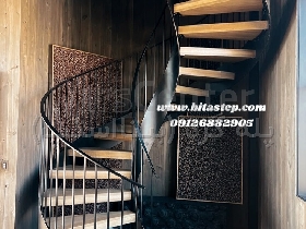پله گرد دوبلکس دو محور ورق
