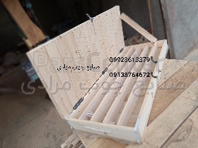 جعبه نمونه برداری حفاری مغزه گیری چوبی