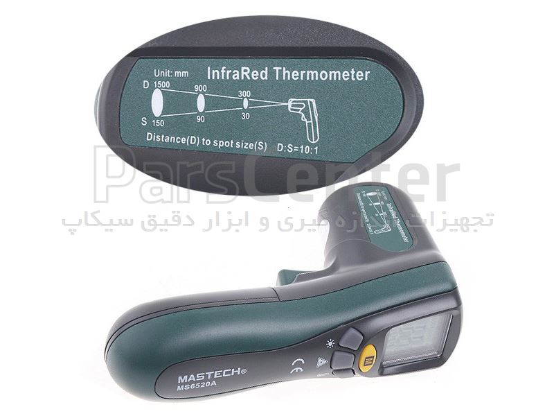 ترمومتر لیزری ،تفنگی ارزان مدل MASTECH MS6520B - محصولات اندازه گیری ...
