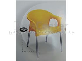 صندلی پلاستیکی ناصر پایه فلزی مدل 990