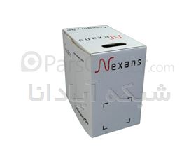 کابل شبکه مسی نگزنسNexans cable Cat6 UTP/Reel 305M