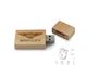فلش مموری چوبی ساده 8