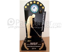 تندیس نفر برگزیده مسابقات جهانی گلف