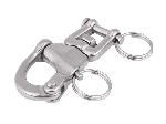 Stainless steel jaw swivel snap shackle