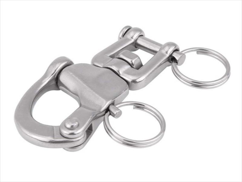Stainless steel jaw swivel snap shackle