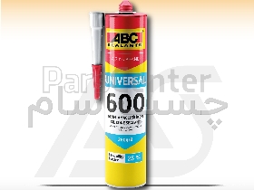 چسب سیلیکون رنگی شامپاینی abc مدل 600