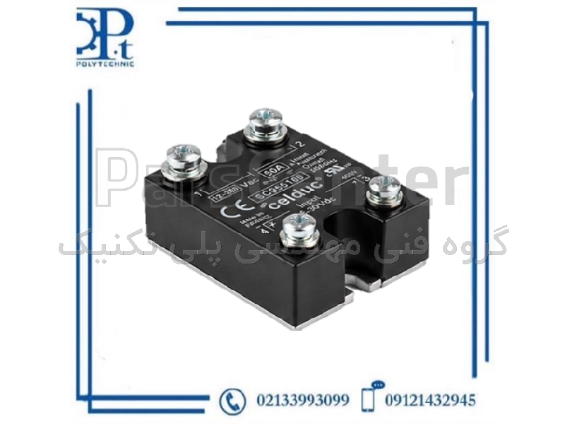 رله SSR تک‌فاز سلدوک مدل SC955160 (جایگزین SO765090) | جریان 50 آمپر | کنترل DC، خروجی AC | اورجینال فرانسه