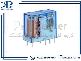 رله  405291100000 2 کنتاکت 8 آمپر  8 پایه پایه سوزنی 110DC کد فنی : 4052