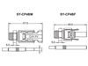 کانکتور mc4 یک به یک   Connector SY-CP4B