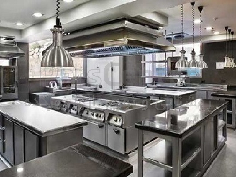 راهنمای جامع نورپردازی آشپزخانه صنعتی