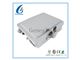 12 Ports Fiber Optic Termination Box 22.2 * 20.4 * 5.4cm Waterproof Junction Box