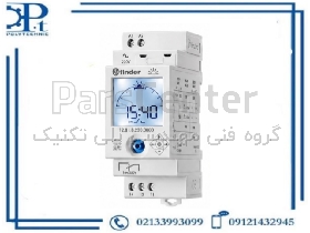 تایمر نجومی دیجیتال فیندر مدل 12.81.8.230.0000 | تک‌کانال SPDT | NFC | 16 آمپر | 230V | ریل DIN | اورجینال ایتالیا
