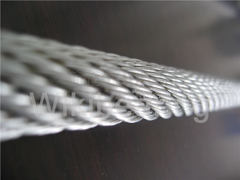 Non rotating wire rope for tower cranes