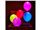 بادکنک تزئینی چراغدار هفت رنگ چشمک زن