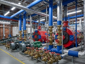 اجرای تاسیسات مکانیکال صنعتی و ساختمانی | فرنام انرژی |