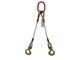 2 Legged wire rope sling