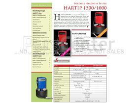 فروش دستگاه های سختی سنج پرتابل HARTIP