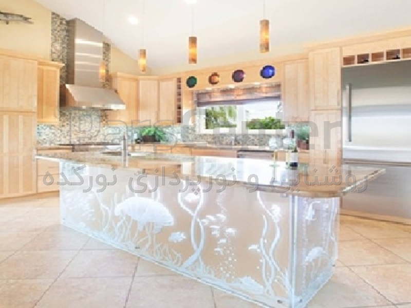 نورپردازی آشپزخانه مدرن