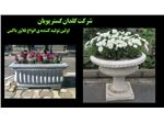 گلدانهای کامپوزیت گلدانهای مدرن گلدانهای شهری فلاور باکس