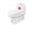 توالت فرنگی مدل هلیا گلسار فارس