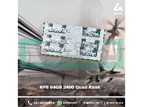 رم سرور اچ پی HPE 64GB 2400 QUAD RANK