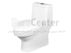 توالت فرنگی مروارید مدل تانیا 66 درجه3 سفید